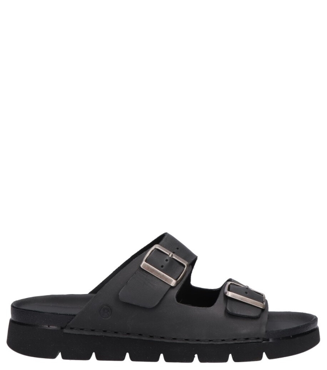 Rohde slipper <span>6703 90</span> 6703 90 zwart - www.bremmerschoenen.info - Bremmer Schoenen