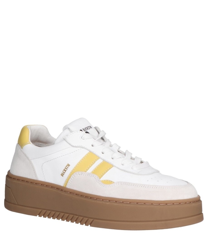 Blackstone sneaker <span>FL-720 White Lemon</span> FL-720 White Lemon wit - www.bremmerschoenen.info - Bremmer Schoenen