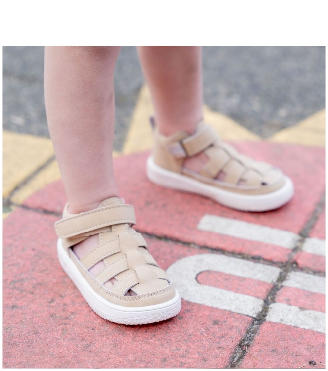 Shoesme sandaal <span>BN25S016-B</span> BN25S016-B beige - www.bremmerschoenen.info - Bremmer Schoenen