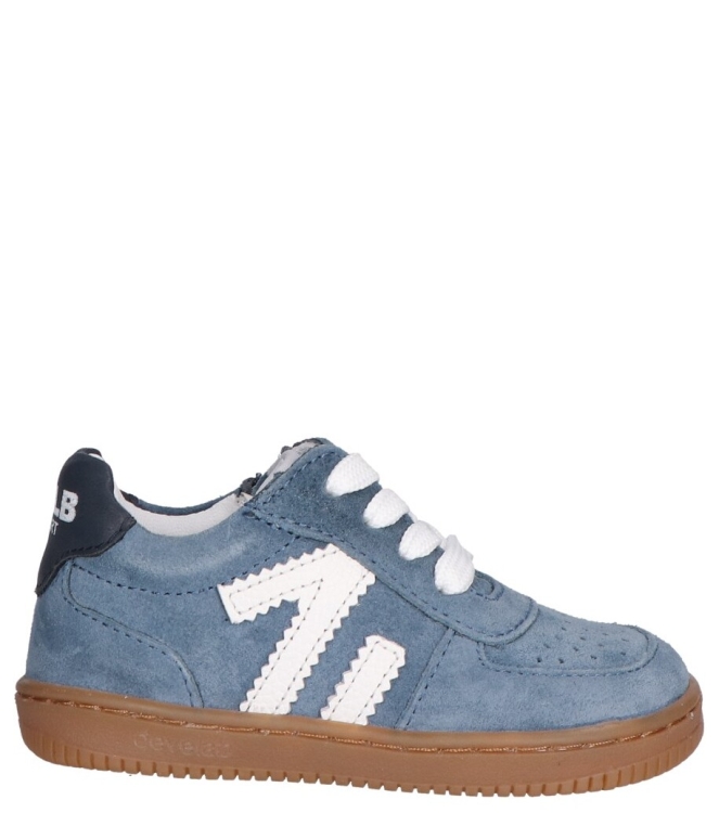 Develab sneaker <span>44427 693</span> 44427 693 blauw - www.bremmerschoenen.info - Bremmer Schoenen