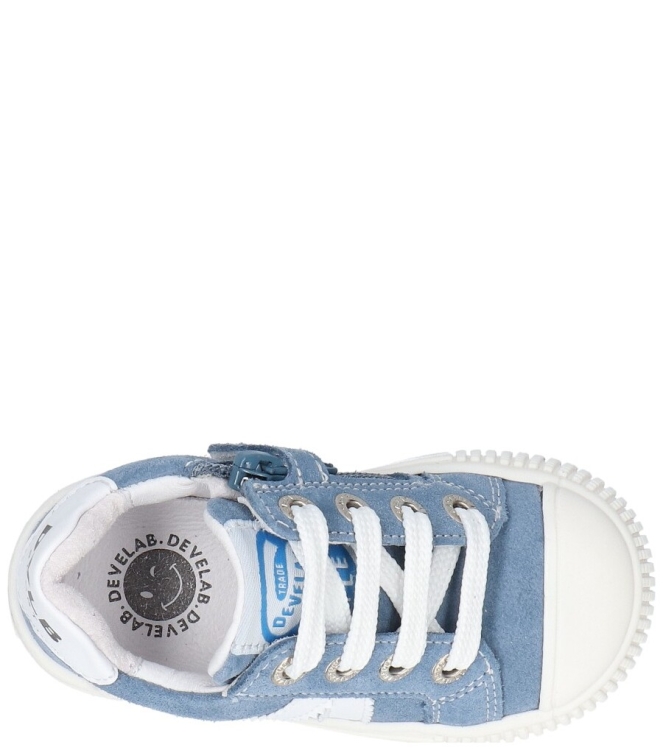 Develab sneaker <span>45401 693</span> 45401 693 blauw - www.bremmerschoenen.info - Bremmer Schoenen