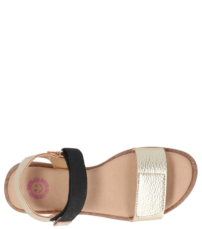 Develab sandaal <span>48542 351</span> 48542 351 goud - www.bremmerschoenen.info - Bremmer Schoenen