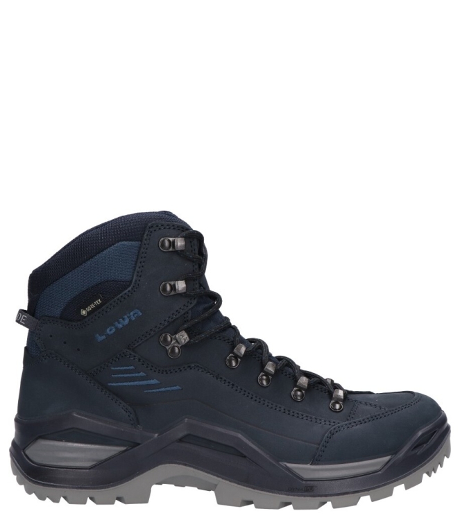 Lowa Lowa wandelschoen <span>LM311916-6960 Renegade Evo GTX Mid</span> 6960 navy/blue Lowa wandelschoen <span>LM311916-6960 Renegade Evo GTX Mid</span> LM311916-6960 Renegade Evo GTX Mid blauw - www.bremmerschoenen.info - Bremmer Schoenen