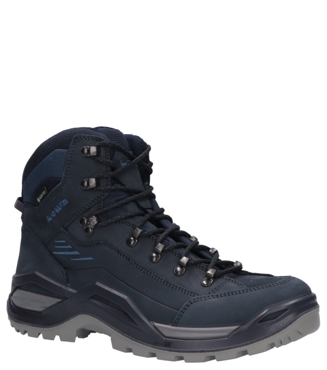 Lowa Lowa wandelschoen <span>LM311916-6960 Renegade Evo GTX Mid</span> 6960 navy/blue Lowa wandelschoen <span>LM311916-6960 Renegade Evo GTX Mid</span> LM311916-6960 Renegade Evo GTX Mid blauw - www.bremmerschoenen.info - Bremmer Schoenen