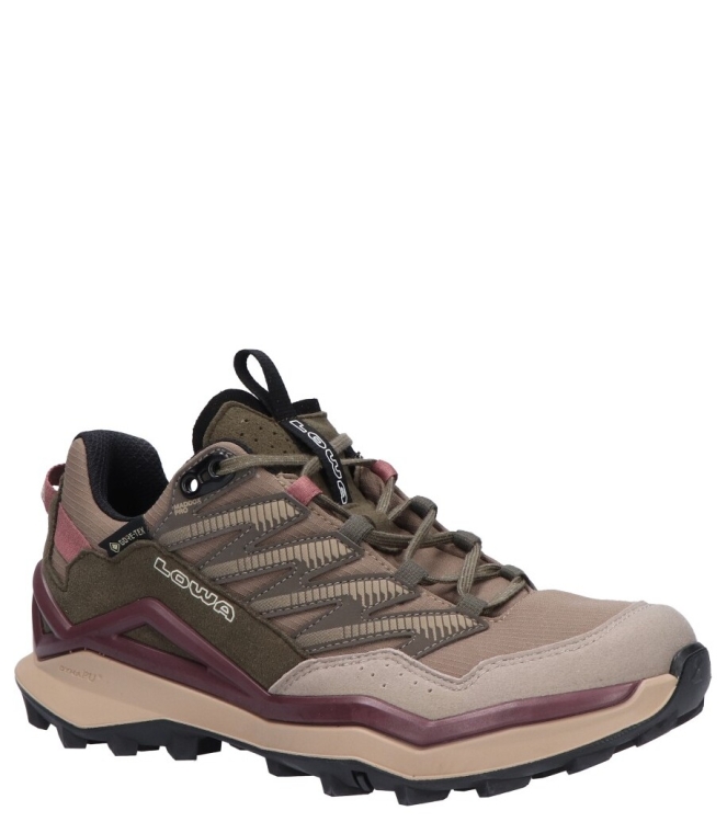 Lowa Lowa wandelschoen <span>LM321630-4940 Maddox Pro GTX Lo Ws</span> 4940 Desert / Oldrose Lowa wandelschoen <span>LM321630-4940 Maddox Pro GTX Lo Ws</span> LM321630-4940 Maddox Pro GTX Lo Ws beige - www.bremmerschoenen.info - Bremmer Schoenen