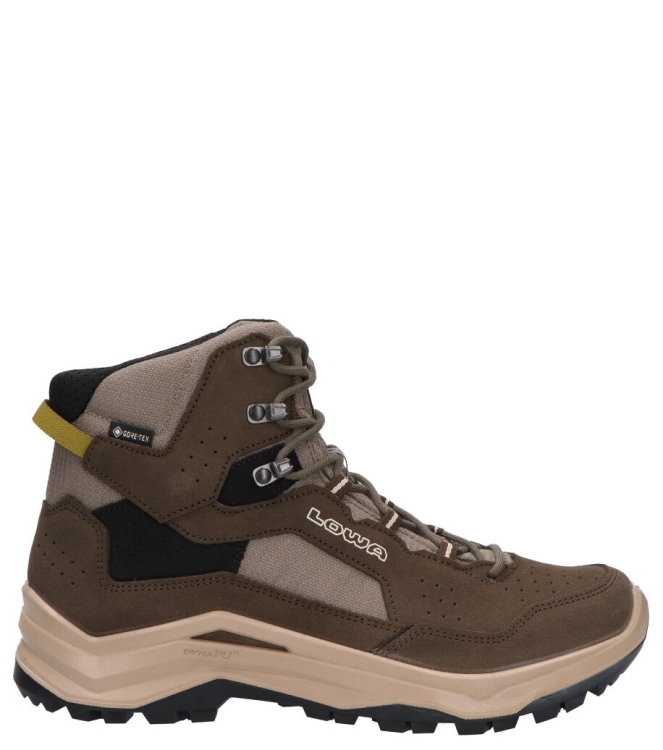 Lowa Lowa wandelschoen <span>LM311340-7829 Ventierra GTX Mid</span> 7829 oliv/ambergreen Lowa wandelschoen <span>LM311340-7829 Ventierra GTX Mid</span> LM311340-7829 Ventierra GTX Mid groen - www.bremmerschoenen.info - Bremmer Schoenen