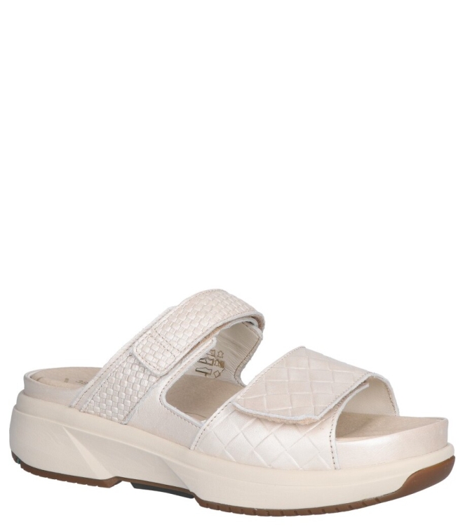 Xsensible slipper <span>30709.5 175 Tobago G-H</span> 30709.5 175 Tobago G-H wit - www.bremmerschoenen.info - Bremmer Schoenen