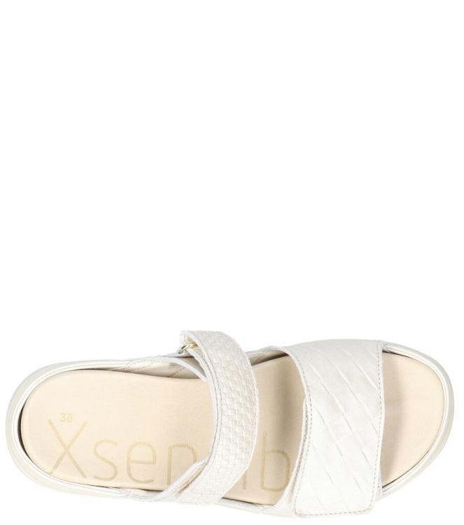 Xsensible slipper <span>30709.5 175 Tobago G-H</span> 30709.5 175 Tobago G-H wit - www.bremmerschoenen.info - Bremmer Schoenen