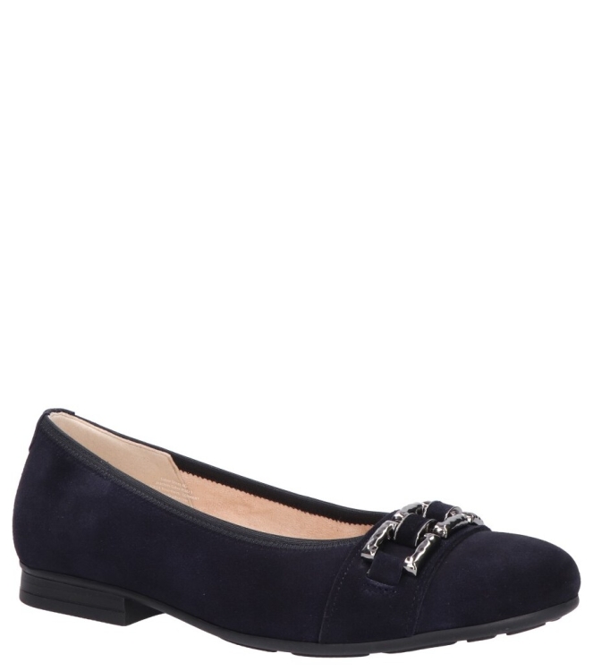 Gabor ballerina <span>82.465.46</span> 82.465.46 blauw - www.bremmerschoenen.info - Bremmer Schoenen