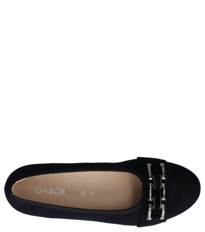 Gabor ballerina <span>82.465.46</span> 82.465.46 blauw - www.bremmerschoenen.info - Bremmer Schoenen