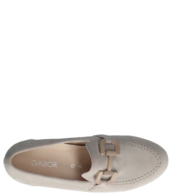 Gabor instapper <span>82.416.33</span> 82.416.33 beige - www.bremmerschoenen.info - Bremmer Schoenen