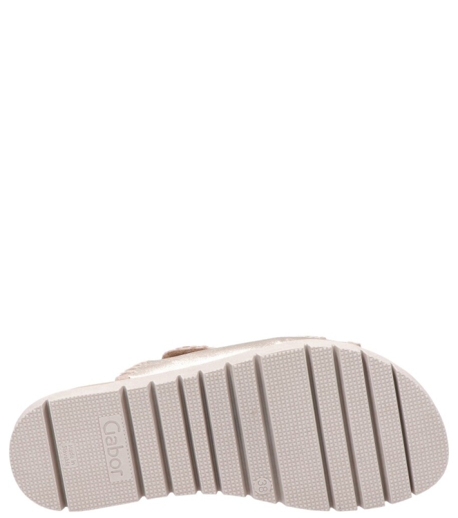 Gabor slipper <span>83.741.62</span> 83.741.62 goud - www.bremmerschoenen.info - Bremmer Schoenen