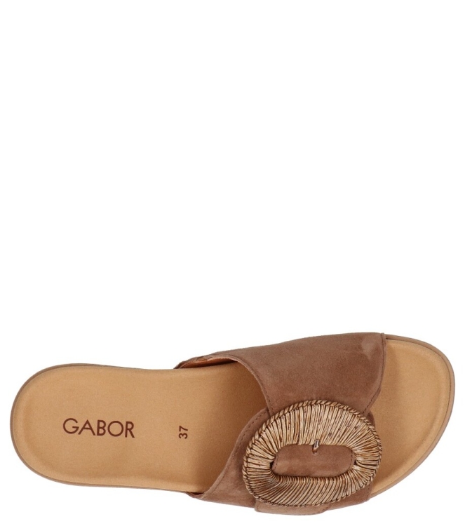 Gabor slipper <span>83.742.14</span> 83.742.14 beige - www.bremmerschoenen.info - Bremmer Schoenen