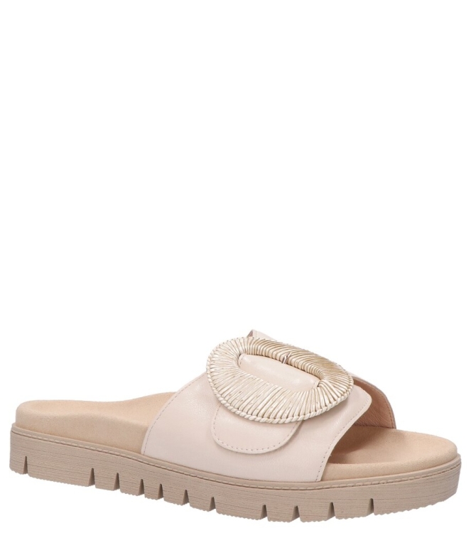 Gabor slipper <span>83.742.22</span> 83.742.22 beige - www.bremmerschoenen.info - Bremmer Schoenen