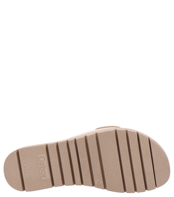 Gabor slipper <span>83.742.22</span> 83.742.22 beige - www.bremmerschoenen.info - Bremmer Schoenen