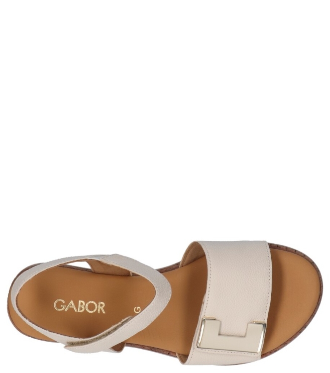 Gabor sandaal <span>82.700.52</span> 82.700.52 wit - www.bremmerschoenen.info - Bremmer Schoenen
