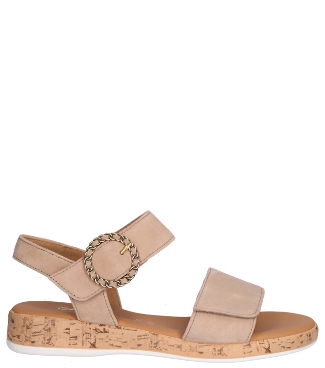 Gabor Gabor sandaal <span>82.734.30</span> 30 sand (brma/S.Kork) Gabor sandaal <span>82.734.30</span> 82.734.30 beige - www.bremmerschoenen.info - Bremmer Schoenen