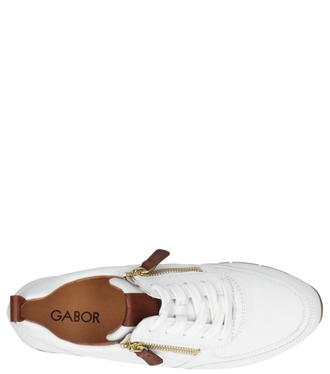 Gabor sneaker <span>83.411.24</span> 83.411.24 wit - www.bremmerschoenen.info - Bremmer Schoenen