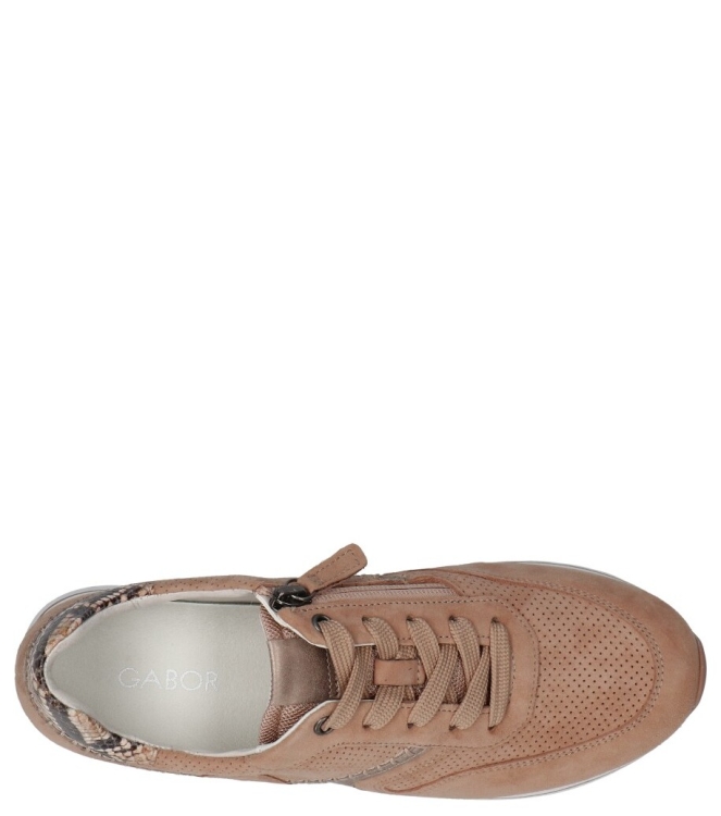 Gabor sneaker <span>86.336.34</span> 86.336.34 beige - www.bremmerschoenen.info - Bremmer Schoenen