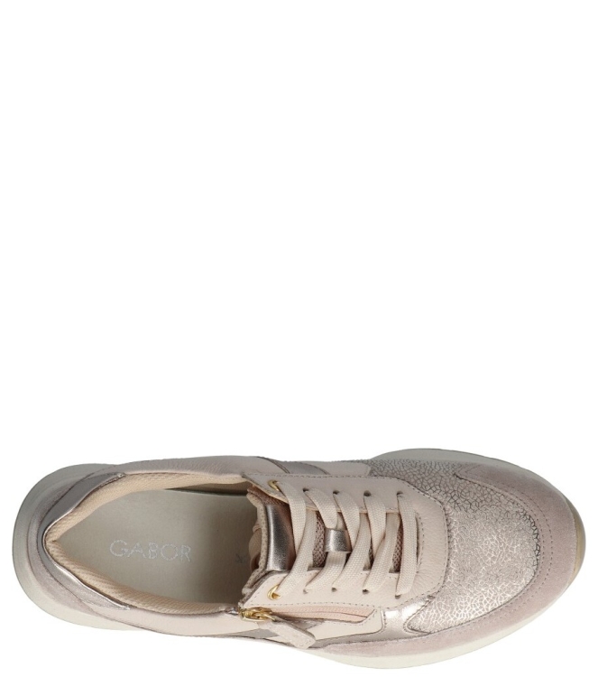 Gabor sneaker <span>86.597.34</span> 86.597.34 beige - www.bremmerschoenen.info - Bremmer Schoenen