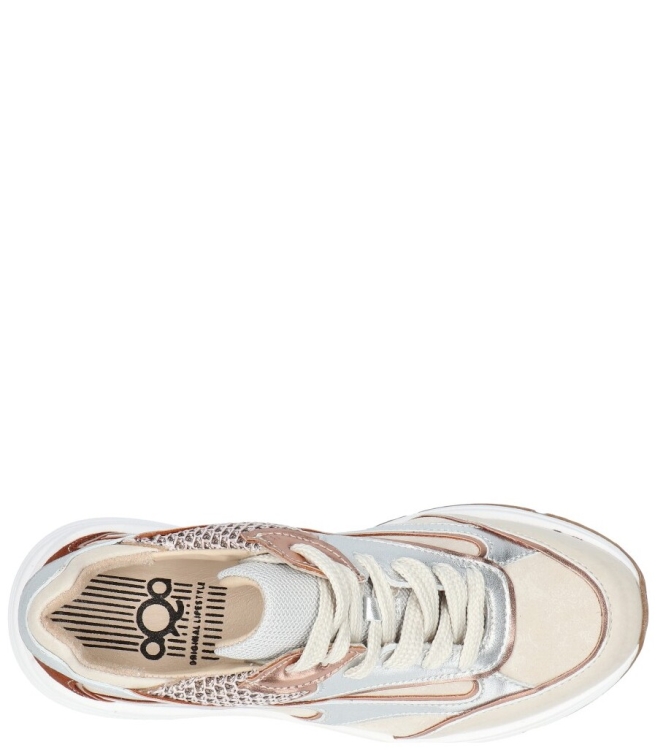 Aqa sneaker <span>A8885 A13A48</span> A8885 A13A48 beige - www.bremmerschoenen.info - Bremmer Schoenen