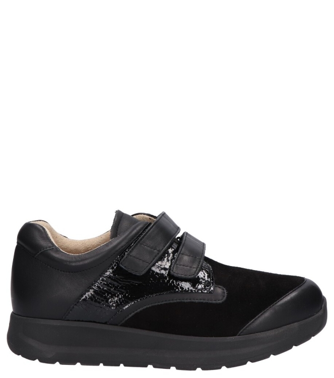 Nimco klittenbandschoen <span>70111.2 001 7000 Ingrid Velcro KX</span> 70111.2 001 7000 Ingrid Velcro KX zwart - www.bremmerschoenen.info - Bremmer Schoenen