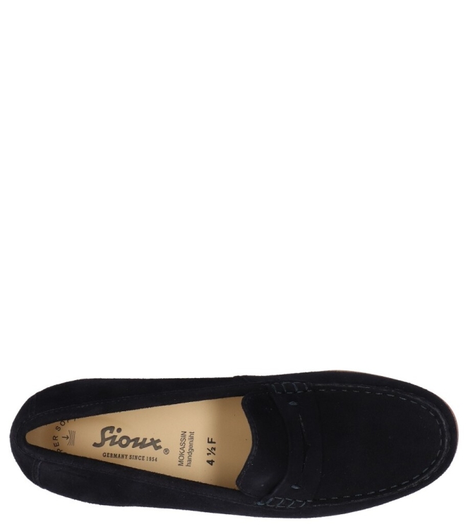 Sioux instapper <span>41906 Rosikena 700 F</span> 41906 Rosikena 700 F blauw - www.bremmerschoenen.info - Bremmer Schoenen