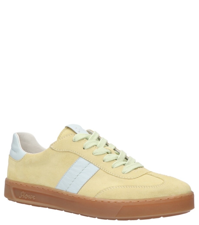 Sioux sneaker <span>42011 Tedroso Da 717 G</span> 42011 Tedroso Da 717 G geel - www.bremmerschoenen.info - Bremmer Schoenen