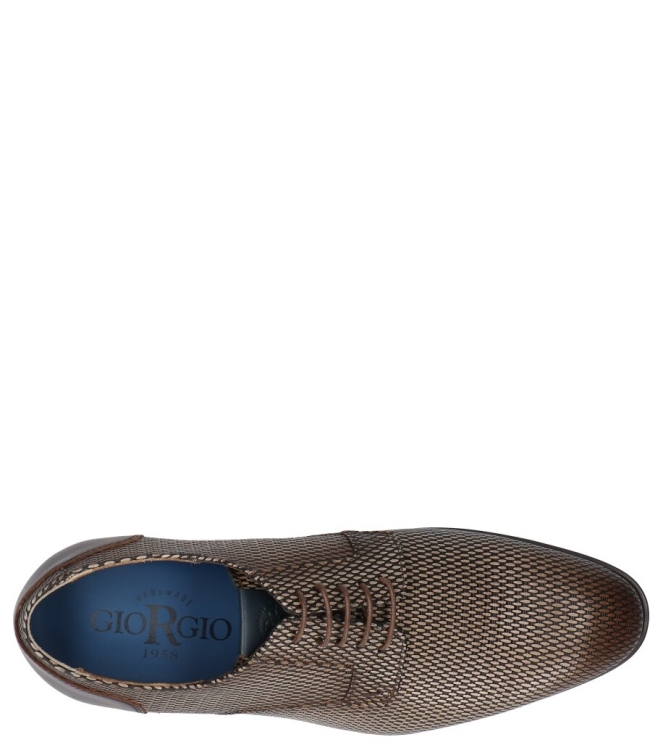 Giorgio geklede schoen <span>40325 05 Crema</span> 40325 05 Crema bruin - www.bremmerschoenen.info - Bremmer Schoenen