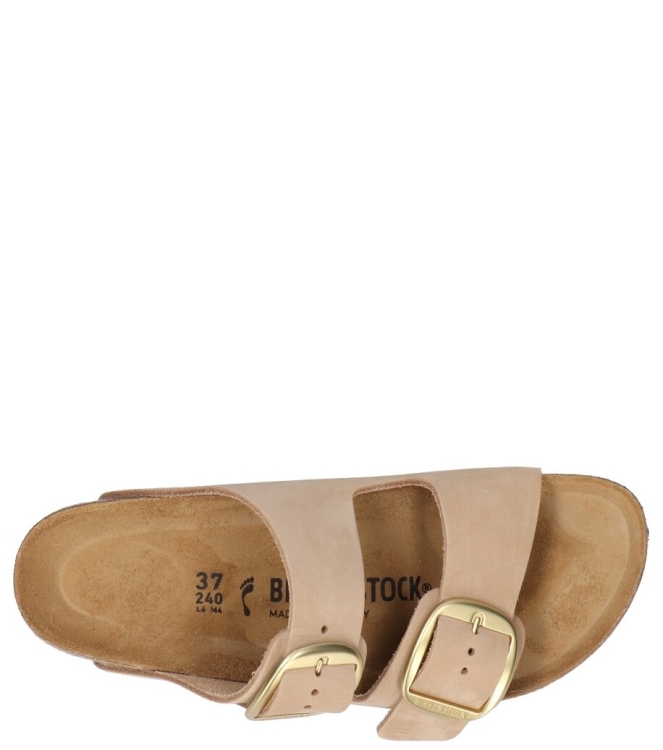 Birkenstock slipper <span>1024064 Arizona Big Buckle</span> 1024064 Arizona Big Buckle beige - www.bremmerschoenen.info - Bremmer Schoenen