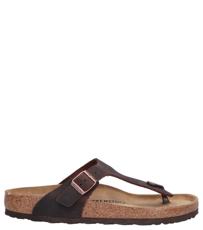 Birkenstock slipper <span>743831 Gizeh</span> 743831 Gizeh bruin - www.bremmerschoenen.info - Bremmer Schoenen