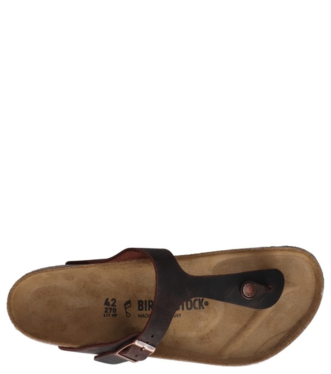 Birkenstock slipper <span>743831 Gizeh</span> 743831 Gizeh bruin - www.bremmerschoenen.info - Bremmer Schoenen