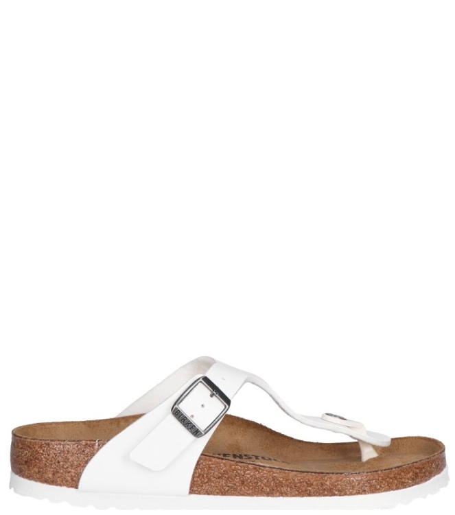 Birkenstock slipper <span>745531 Gizeh</span> 745531 Gizeh wit - www.bremmerschoenen.info - Bremmer Schoenen
