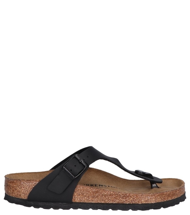 Birkenstock slipper <span>043691 Gizeh</span> 043691 Gizeh zwart - www.bremmerschoenen.info - Bremmer Schoenen