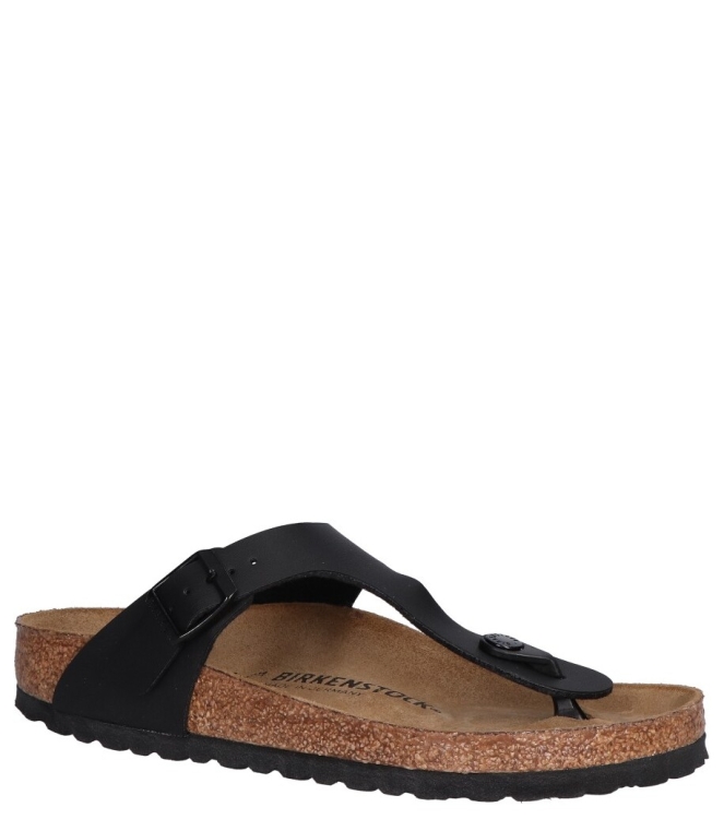 Birkenstock slipper <span>043691 Gizeh</span> 043691 Gizeh zwart - www.bremmerschoenen.info - Bremmer Schoenen