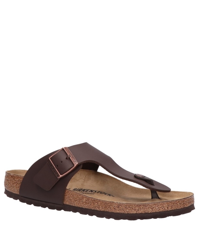 Birkenstock Birkenstock slipper <span>044701 Ramses</span> dark brown Birkenstock slipper <span>044701 Ramses</span> 044701 Ramses bruin - www.bremmerschoenen.info - Bremmer Schoenen