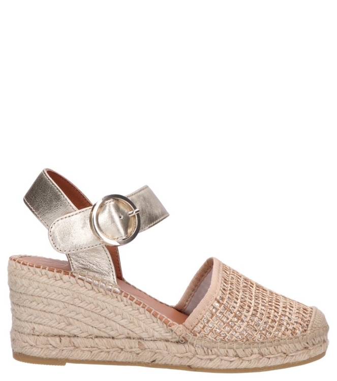 Viguera espadrille <span>2305 leonor oro</span> 2305 leonor oro goud - www.bremmerschoenen.info - Bremmer Schoenen