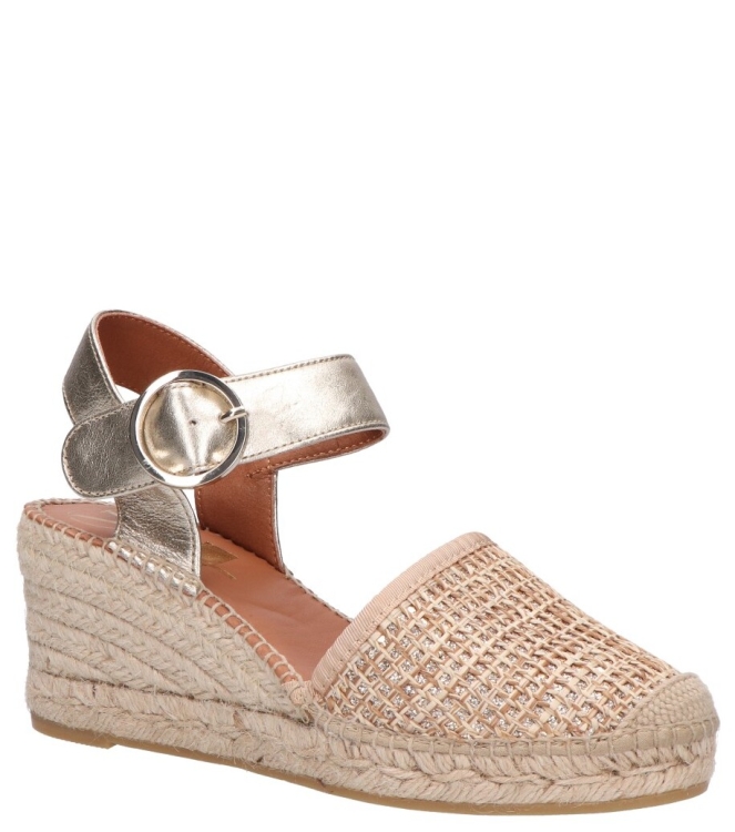 Viguera espadrille <span>2305 leonor oro</span> 2305 leonor oro goud - www.bremmerschoenen.info - Bremmer Schoenen