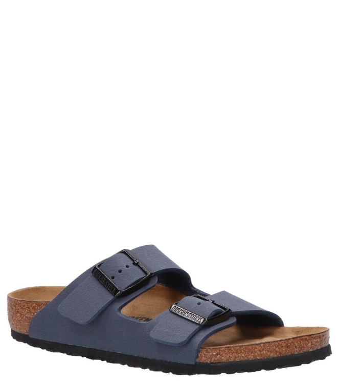Birkenstock slipper <span>552903 Arizona Kids</span> 552903 Arizona Kids blauw - www.bremmerschoenen.info - Bremmer Schoenen