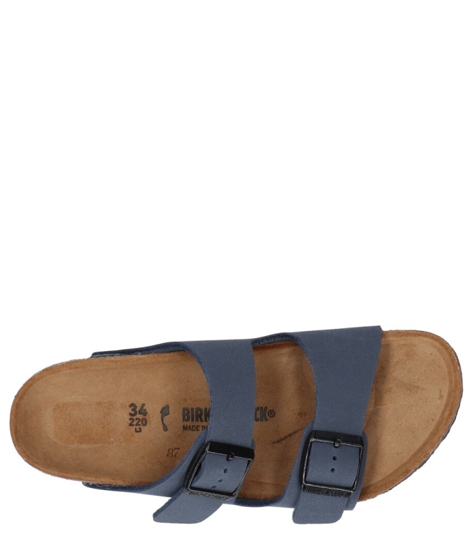 Birkenstock slipper <span>552903 Arizona Kids</span> 552903 Arizona Kids blauw - www.bremmerschoenen.info - Bremmer Schoenen