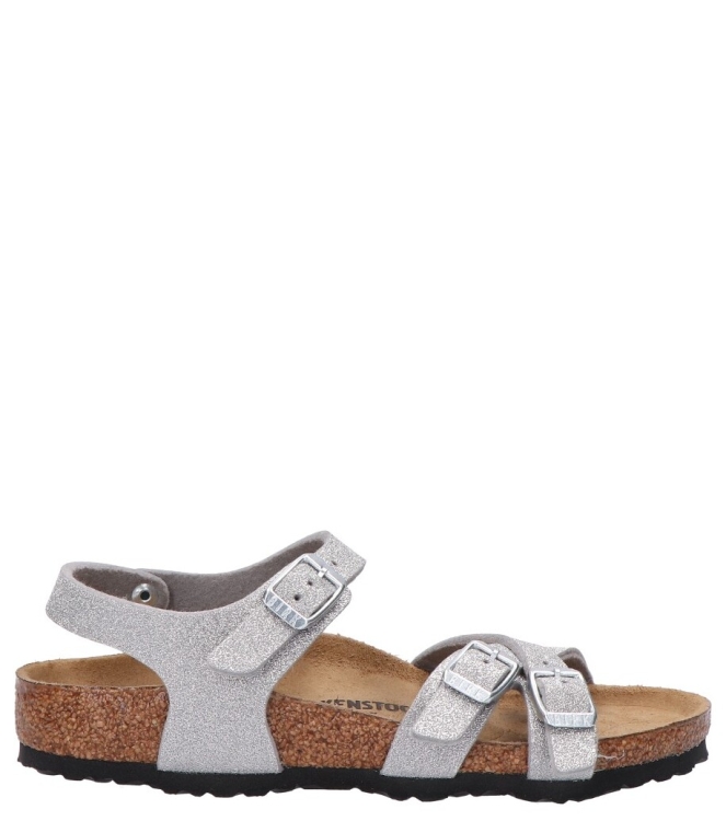 Birkenstock sandaal <span>1030536 Kumba</span> 1030536 Kumba zilver - www.bremmerschoenen.info - Bremmer Schoenen