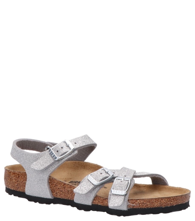 Birkenstock sandaal <span>1030536 Kumba</span> 1030536 Kumba zilver - www.bremmerschoenen.info - Bremmer Schoenen