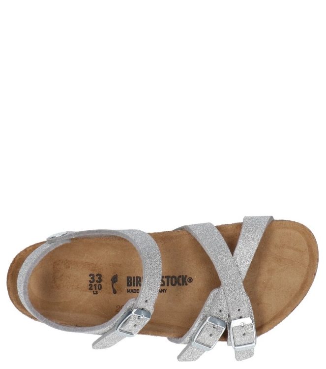 Birkenstock sandaal <span>1030536 Kumba</span> 1030536 Kumba zilver - www.bremmerschoenen.info - Bremmer Schoenen