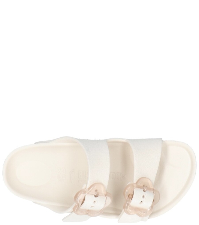 Birkenstock slipper <span>1031291 Arizona Flower EVA</span> 1031291 Arizona Flower EVA wit - www.bremmerschoenen.info - Bremmer Schoenen