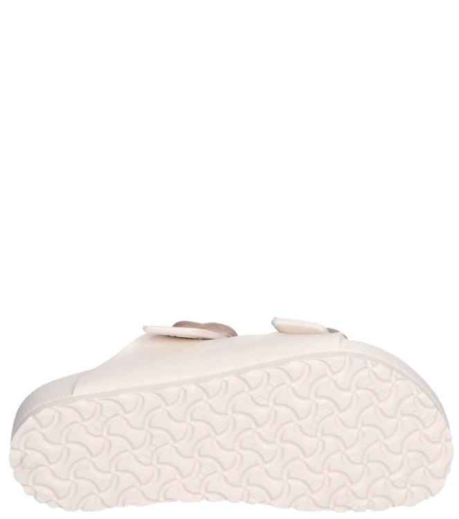 Birkenstock slipper <span>1031291 Arizona Flower EVA</span> 1031291 Arizona Flower EVA wit - www.bremmerschoenen.info - Bremmer Schoenen