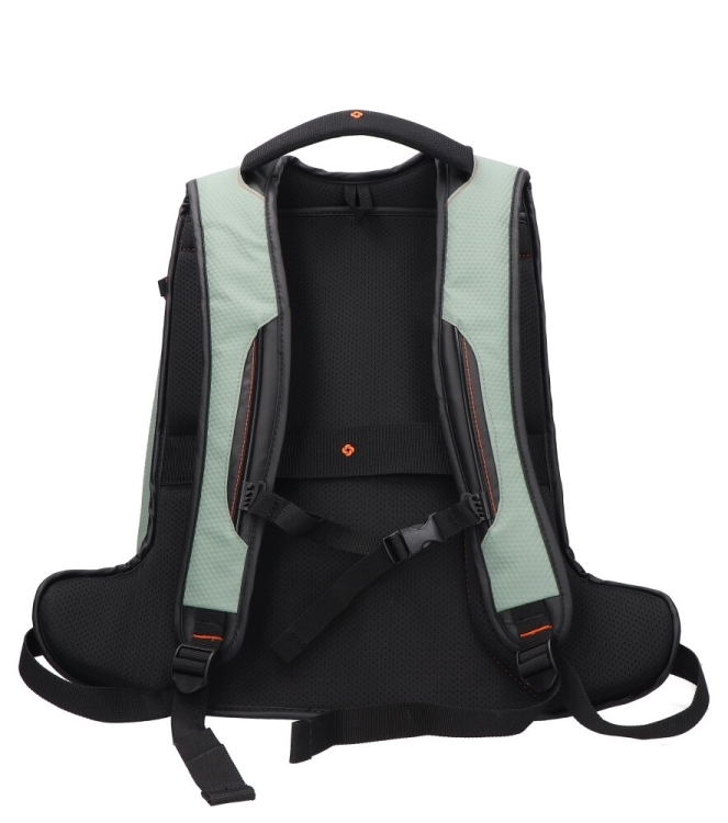 Samsonite rugtas met laptopvak <span>140872 2570 Ecodiver Backpack L</span> 140872 2570 Ecodiver Backpack L groen - www.bremmerschoenen.info - Bremmer Schoenen