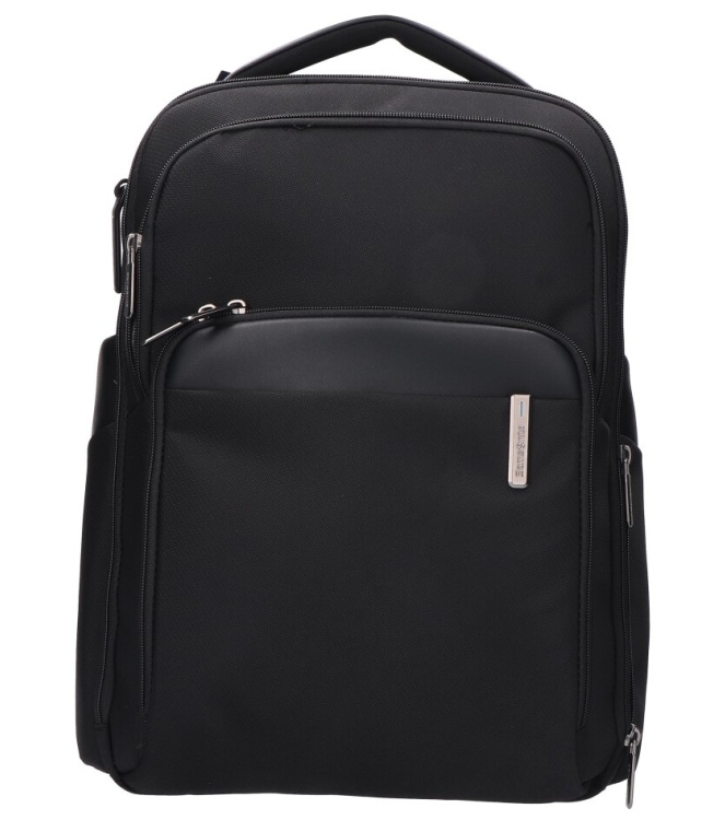 Samsonite rugtas met laptopvak <span>153522 1041 Evosight Backpack </span> 153522 1041 Evosight Backpack  zwart - www.bremmerschoenen.info - Bremmer Schoenen