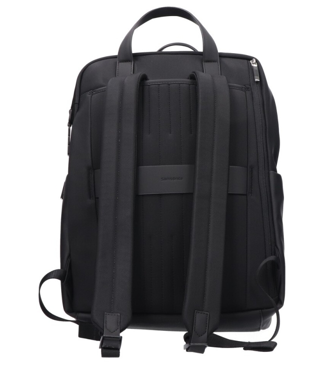 Samsonite rugtas met laptopvak <span> 151629 1041 4Pack Backpack</span>  151629 1041 4Pack Backpack zwart - www.bremmerschoenen.info - Bremmer Schoenen