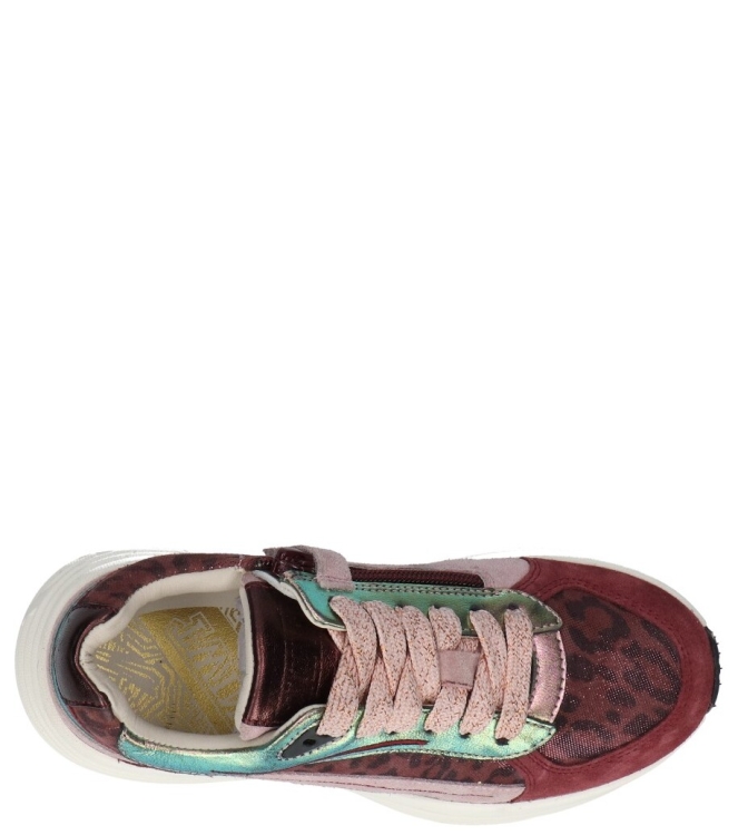 Twins sneaker <span>326603 449 Tessa Tulp</span> 326603 449 Tessa Tulp bordeaux - www.bremmerschoenen.info - Bremmer Schoenen