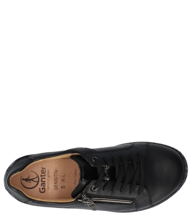 Ganter sneaker <span>209911 0100 Karla-louise</span> 209911 0100 Karla-louise zwart - www.bremmerschoenen.info - Bremmer Schoenen